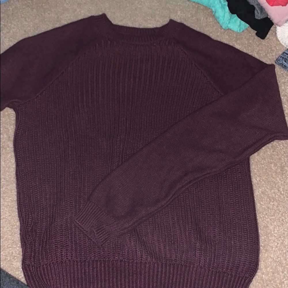 cropped sweater